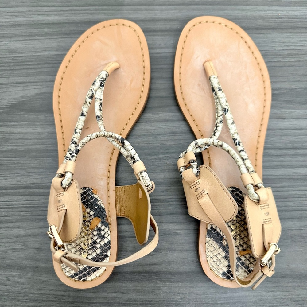 Coach Cassandra Leather Sandals
